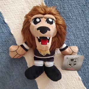 Official NHL Los Angeles Kings "Bailey" Plush Mascot 8"